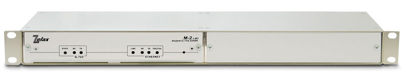 Устройство доступа к каналам G.703 с портами Ethernet Zelax М-2Б1